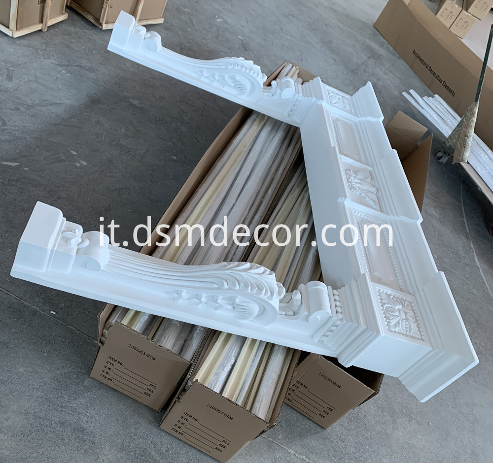 Cornice per camino Fireplace Mantel